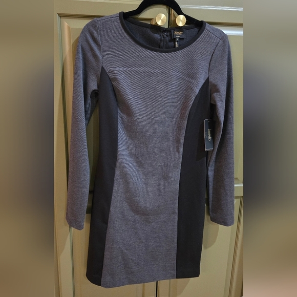 NWT Laundry by Shelli Segal long sleeve dress - Picture 1 of 7